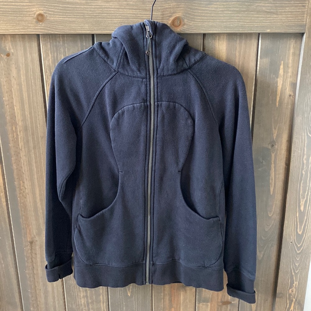 Lululemon Scuba hoodie black size 6